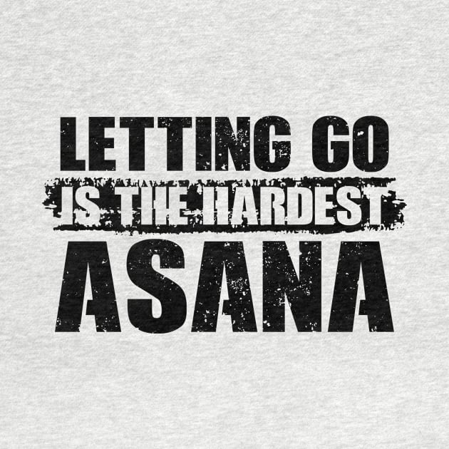 Letting Go is The Hardest Asana by CatsCrew